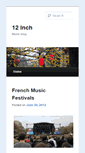 Mobile Screenshot of 12inch.fr
